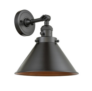 Briarcliff - 1 Light - 10 inch - Oil Rubbed Bronze - Sconce (203SW-OB-M10-OB-LED) Briarcliff - 1 Light - 10 inch - Oil Rubbed Bronze - Sconce (203SW-OB-M10-OB-LED)