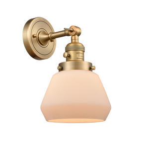 Fulton - 1 Light - 7 inch - Brushed Brass - Sconce (203SW-BB-G171)