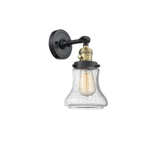 Bellmont - 1 Light - 7 inch - Black Antique Brass - Sconce (203SW-BAB-G194-LED)