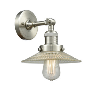 Halophane - 1 Light - 9 inch - Brushed Satin Nickel - Sconce (203-SN-G2-LED)