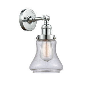 Bellmont - 1 Light - 7 inch - Polished Chrome - Sconce (203-PC-G194-LED)