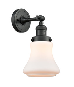 Bellmont - 1 Light - 7 inch - Matte Black - Sconce (203-BK-G191)