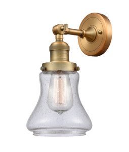 Bellmont - 1 Light - 7 inch - Brushed Brass - Sconce (203-BB-G194)