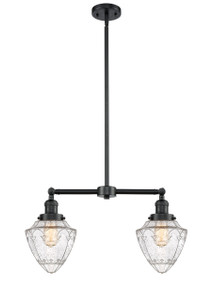 Bullet - 2 Light - 24 inch - Oil Rubbed Bronze - Stem Hung - Island Light (209-OB-G664-7)
