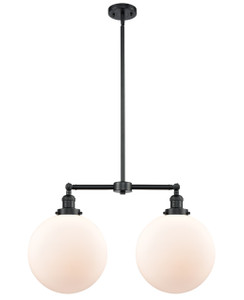 Beacon - 2 Light - 27 inch - Oil Rubbed Bronze - Stem Hung - Island Light (209-OB-G201-12)