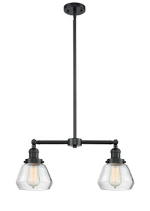 Fulton - 2 Light - 21 inch - Oil Rubbed Bronze - Stem Hung - Island Light (209-OB-G172)