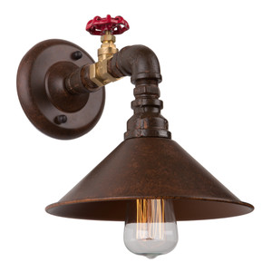 Revival 1 Light Authentic Rust Wall Light (AC10647RU) Revival 1 Light Authentic Rust Wall Light (AC10647RU)