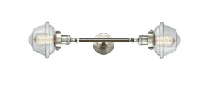 Oxford - 2 Light - 8 inch - Brushed Satin Nickel - Bath Vanity Light (208L-SN-G532)