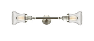 Bellmont - 2 Light - 6 inch - Brushed Satin Nickel - Bath Vanity Light (208L-SN-G192)