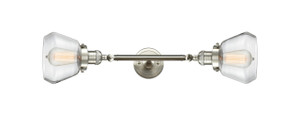 Fulton - 2 Light - 7 inch - Brushed Satin Nickel - Bath Vanity Light (208L-SN-G172)