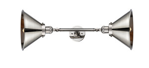 Briarcliff - 2 Light - 10 inch - Polished Nickel - Bath Vanity Light (208L-PN-M10-PN)