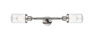 Dover - 2 Light - 5 inch - Polished Nickel - Bath Vanity Light (208L-PN-G312-LED)