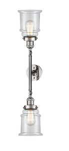 Canton - 2 Light - 6 inch - Polished Nickel - Bath Vanity Light (208L-PN-G182-LED)