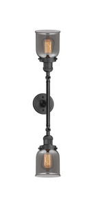Bell - 2 Light - 5 inch - Oil Rubbed Bronze - Bath Vanity Light (208L-OB-G53)