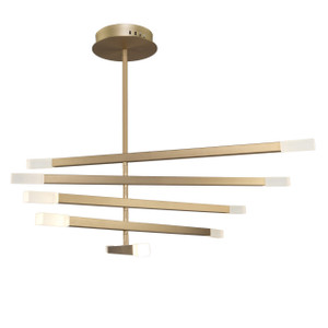 Twig LED Brushed Gold Chandelier (SC13090BG) Twig LED Brushed Gold Chandelier (SC13090BG)