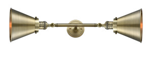 Appalachian - 2 Light - 8 inch - Antique Brass - Bath Vanity Light (208L-AB-M13-AB-LED) Appalachian - 2 Light - 8 inch - Antique Brass - Bath Vanity Light (208L-AB-M13-AB-LED)
