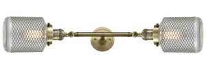 Stanton - 2 Light - 6 inch - Antique Brass - Bath Vanity Light (208L-AB-G262)