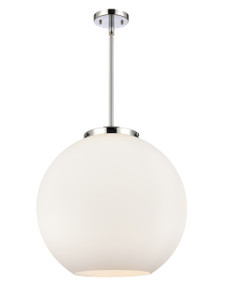 Athens - 3 Light - 18 inch - Polished Chrome - Cord hung - Pendant (221-3S-PC-G121-18)