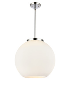 Athens - 3 Light - 16 inch - Polished Chrome - Cord hung - Pendant (221-3S-PC-G121-16-LED)