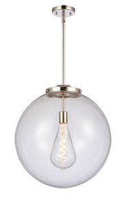 Beacon - 1 Light - 18 inch - Polished Nickel - Stem Hung - Pendant (221-1S-PN-G202-18)
