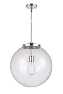 Beacon - 1 Light - 16 inch - Polished Chrome - Stem Hung - Pendant (221-1S-PC-G204-16)