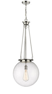 Beacon - 1 Light - 16 inch - Polished Nickel - Chain Hung - Pendant (221-1P-PN-G204-16)