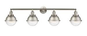 Hampden - 4 Light - 46 inch - Brushed Satin Nickel - Bath Vanity Light (215-SN-HFS-64-SN-LED)