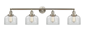 Bell - 4 Light - 44 inch - Brushed Satin Nickel - Bath Vanity Light (215-SN-G72)