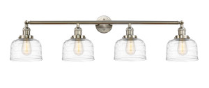 Bell - 4 Light - 44 inch - Brushed Satin Nickel - Bath Vanity Light (215-SN-G713)