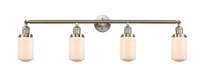 Dover - 4 Light - 43 inch - Brushed Satin Nickel - Bath Vanity Light (215-SN-G311-LED)