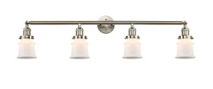 Canton - 4 Light - 42 inch - Brushed Satin Nickel - Bath Vanity Light (215-SN-G181S)