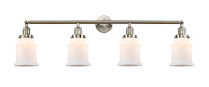 Canton - 4 Light - 42 inch - Brushed Satin Nickel - Bath Vanity Light (215-SN-G181-LED)