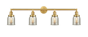 Bell - 4 Light - 43 inch - Satin Gold - Bath Vanity Light (215-SG-G58-LED)