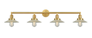 Halophane - 4 Light - 45 inch - Satin Gold - Bath Vanity Light (215-SG-G2)
