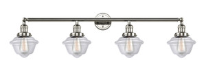 Oxford - 4 Light - 46 inch - Polished Nickel - Bath Vanity Light (215-PN-G532-LED)