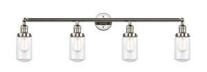 Dover - 4 Light - 43 inch - Polished Nickel - Bath Vanity Light (215-PN-G312)