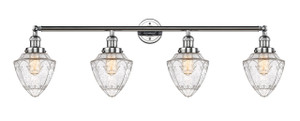 Bullet - 4 Light - 46 inch - Polished Chrome - Bath Vanity Light (215-PC-G664-7)