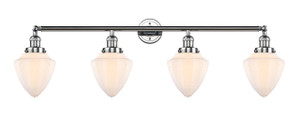 Bullet - 4 Light - 46 inch - Polished Chrome - Bath Vanity Light (215-PC-G661-7-LED)