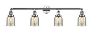 Bell - 4 Light - 43 inch - Polished Chrome - Bath Vanity Light (215-PC-G58)