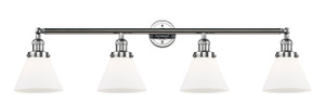 Cone - 4 Light - 44 inch - Polished Chrome - Bath Vanity Light (215-PC-G41)