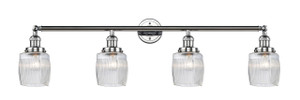 Colton - 4 Light - 42 inch - Polished Chrome - Bath Vanity Light (215-PC-G302-LED)