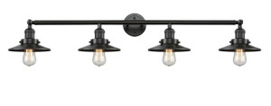 Railroad - 4 Light - 44 inch - Oil Rubbed Bronze - Bath Vanity Light (215-OB-M5-LED)