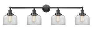 Bell - 4 Light - 44 inch - Oil Rubbed Bronze - Bath Vanity Light (215-OB-G72-LED)