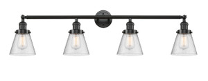 Cone - 4 Light - 42 inch - Oil Rubbed Bronze - Bath Vanity Light (215-OB-G64)