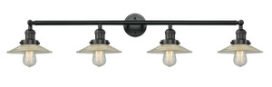 Halophane - 4 Light - 45 inch - Matte Black - Bath Vanity Light (215-BK-G2)
