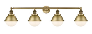 Hampden - 4 Light - 46 inch - Brushed Brass - Bath Vanity Light (215-BB-HFS-61-BB)