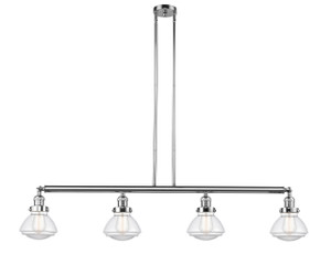 Olean - 4 Light - 51 inch - Polished Chrome - Stem Hung - Island Light (214-PC-G322)