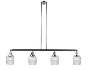 Colton - 4 Light - 50 inch - Polished Chrome - Stem Hung - Island Light (214-PC-G302)