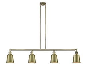 Addison - 4 Light - 50 inch - Antique Brass - Stem Hung - Island Light (214-AB-M9-AB-LED)