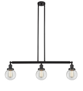 Beacon - 3 Light - 39 inch - Oil Rubbed Bronze - Stem Hung - Island Light (213-OB-G202-6)